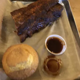 ribs, bbq ribs, food