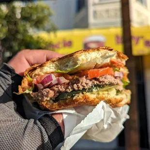 burger $9.50