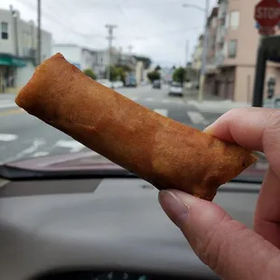 Lupia, size of a thumb, crispy