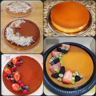 beautiful flan.  Photo from owner page.