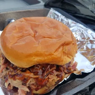 Pork BBQ sandwich