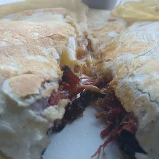 Brisket quesadillas
