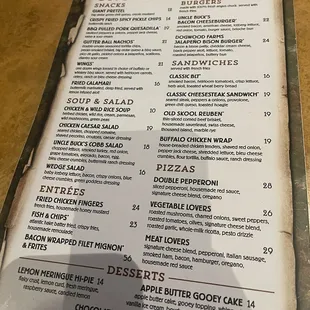 Fried pickles are frozen and gross but the Philly cheesesteak was edible