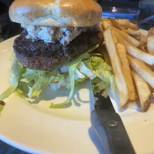 Bison burger