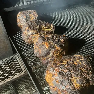 Pork shoulders