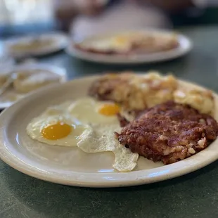 Corned beef and hash $12.95 decent price