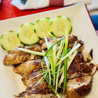 Roasted Hainanese Chicken and Rice