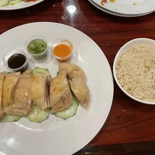 Hainanese Chicken and Rice