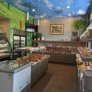 a variety of pastries
