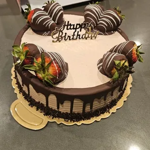 Chocolate Strawberry cake