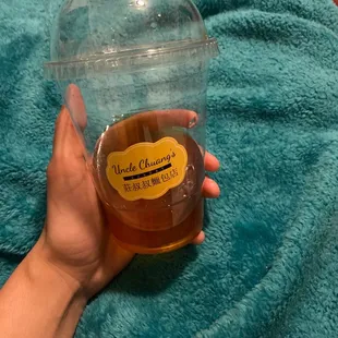 Complimentary green tea