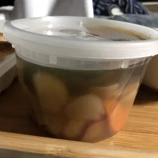 $15 medium Wonton Soup