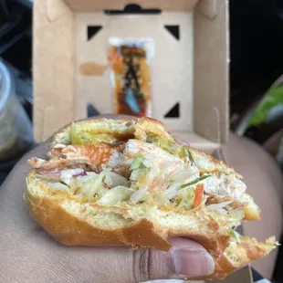 Nashville chicken sandwich