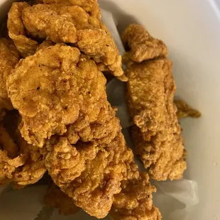 9pc chicken tender meal with One waffle. $19.99 , VERY EXPENSIVE.