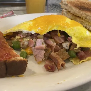 Four eggs &amp; all that to boot. My, oh my!