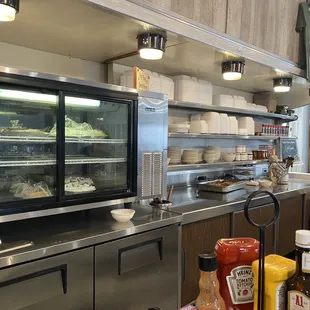 Ring around the rosy. My view to the right from the counter. Yea! The counter stayed!