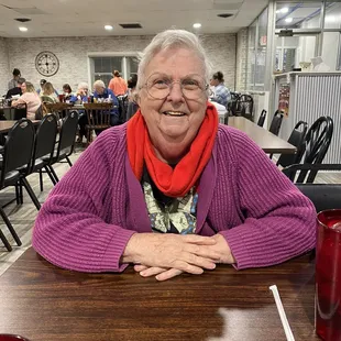 My mom at UD's dressed like a Cardinal. Too bad the Magisterium doesn't let girls play.