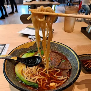 Beef noodle soup