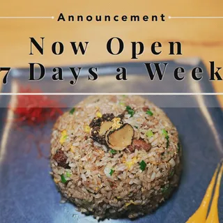 E6. Truffle Angus Beef Fried Rice