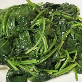 V1. Garlic Spinach