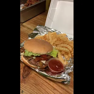 FAMOUS BIG NASTY BURGER