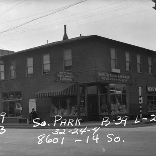 Storefront in 1949