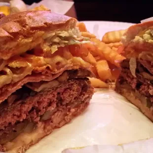 The uncle fats burger !
