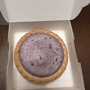 Blueberry tart