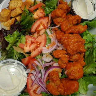 a plate of food