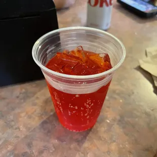 Strawberry Soda (Locally made)