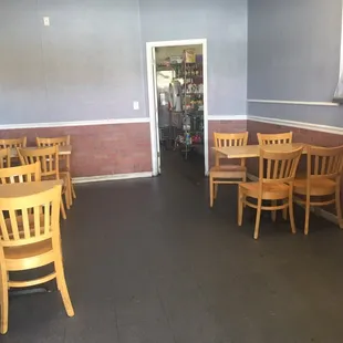 As soon as you walk in this is in front of you