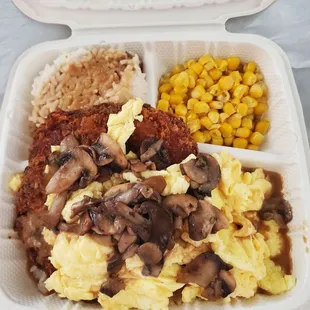 Special, Corned beef hash moco..katsu battered and soooo crispy