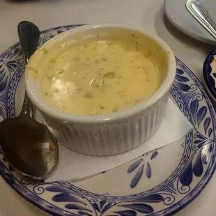 a bowl of soup