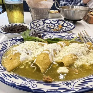 Enchiladas Verdes