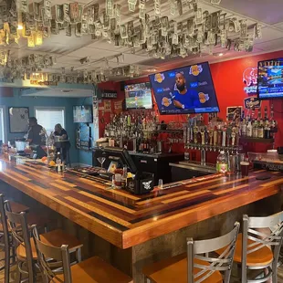 Bar area