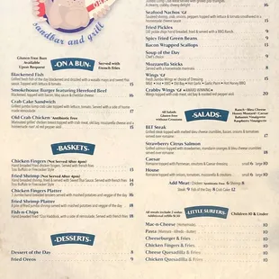 Menu Side A (Jan 2, 2022)