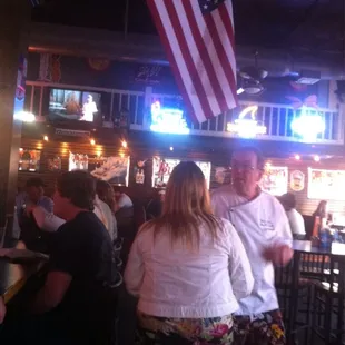 Owner Lance on the floor