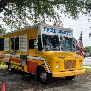 Uncle Jimmy's food truck. Check it out.