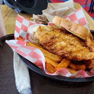 Catfish &amp; Chips Combo $16.99
