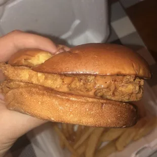Chicken Sandwich with no lettuce