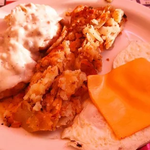 a plate of food