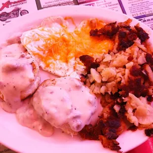 a plate of food