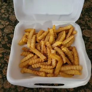 Stone cold fries