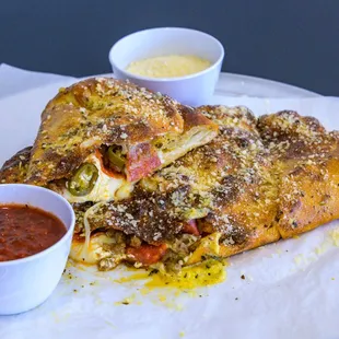 3 Filling Calzone