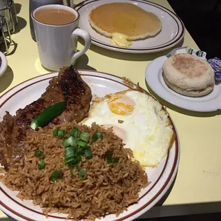 STEAK AND EGGS