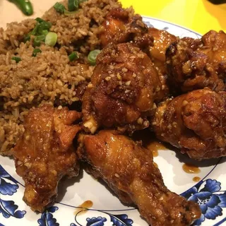 HONEY GARLIC WINGS