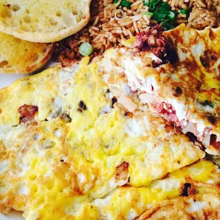 Corned Beef Hash Omelette