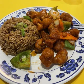 Sweet and Sour Pork Lunch