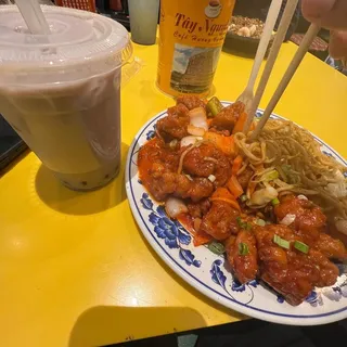 Sweet and Sour Chicken Lunch