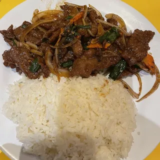 Mongolian Beef Lunch